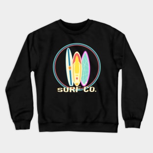 Surf Co. Logo Crewneck Sweatshirt